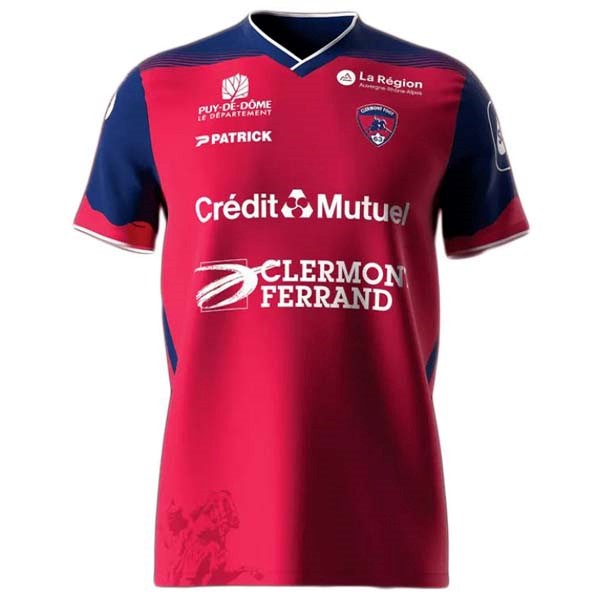 Tailandia Camiseta Clermont Primera Equipación 2021/2022 Rojo